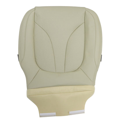 Replacement For 2016-2018 Lincoln MKX Passenger Bottom Perforated Tan Seat Cover