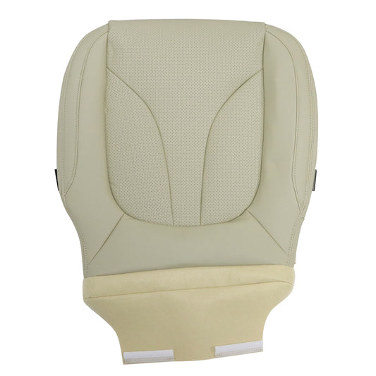 Replacement For 2016-2018 Lincoln MKX Passenger Bottom Perforated Tan Seat Cover