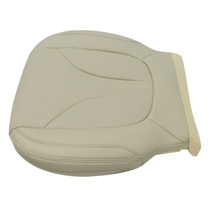 Replacement For 2016-2018 Lincoln MKX Passenger Bottom Perforated Tan Seat Cover