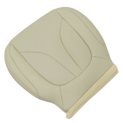Replacement For 2016-2018 Lincoln MKX Passenger Bottom Perforated Tan Seat Cover