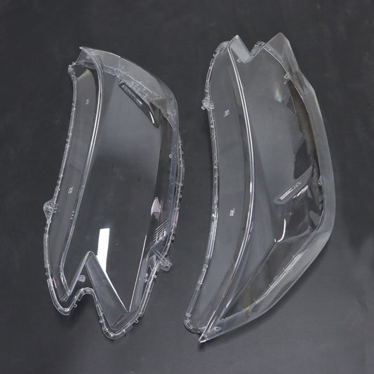 Pair For Honda CR-V 2015-2016 Headlight Headlamp Clear Lens Cover Shell +Sealant