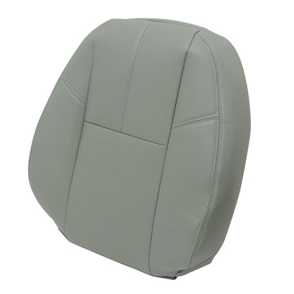 For 2007-2014 Chevy Silverado 1500 2500 3500 WT Driver Top Seat Cover Dark Gray