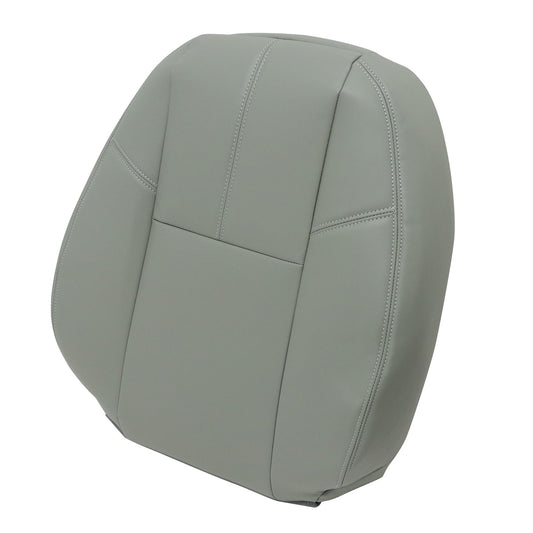 For 2007-2014 Chevy Silverado 1500 2500 3500 WT Driver Top Seat Cover Dark Gray