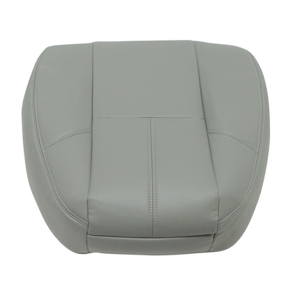 For 2007-2014 Chevy Silverado 1500 2500 3500 WT Driver Top Seat Cover Dark Gray