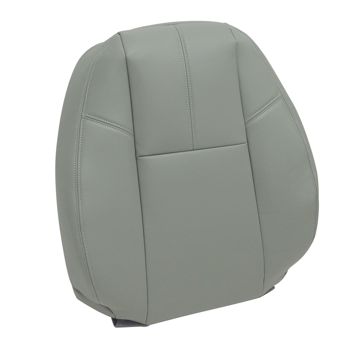 For 2007-2014 Chevy Silverado 1500 2500 3500 WT Driver Top Seat Cover Dark Gray