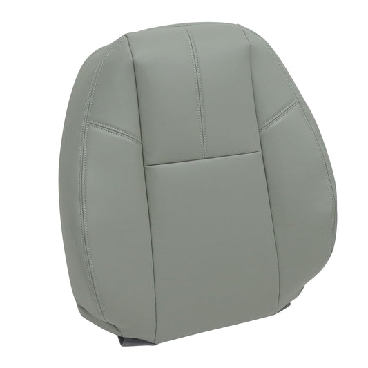 For 2007-2014 Chevy Silverado 1500 2500 3500 WT Driver Top Seat Cover Dark Gray