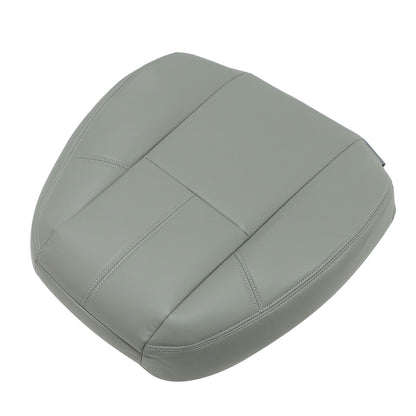 For 2007-2014 Chevy Silverado 1500 2500 3500 WT Driver Top Seat Cover Dark Gray