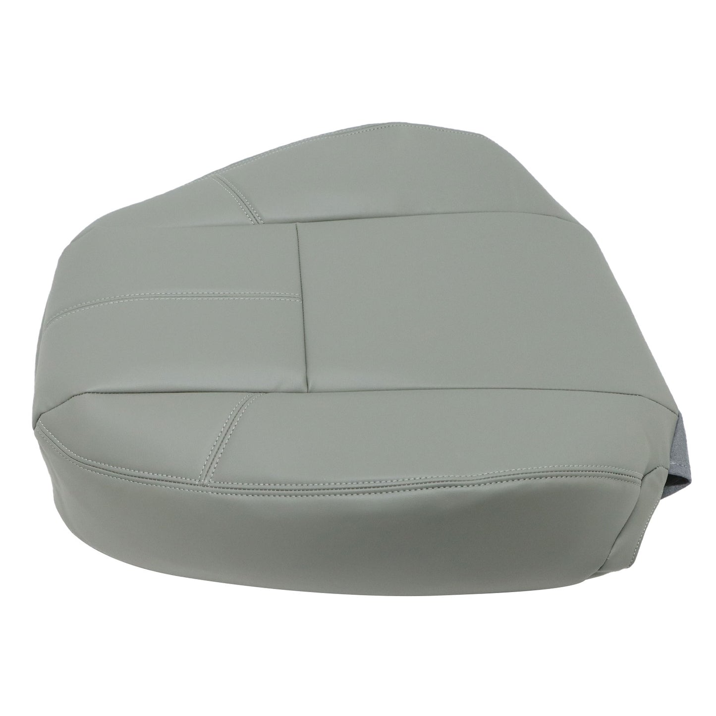 For 2007-2014 Chevy Silverado 1500 2500 3500 WT Driver Top Seat Cover Dark Gray