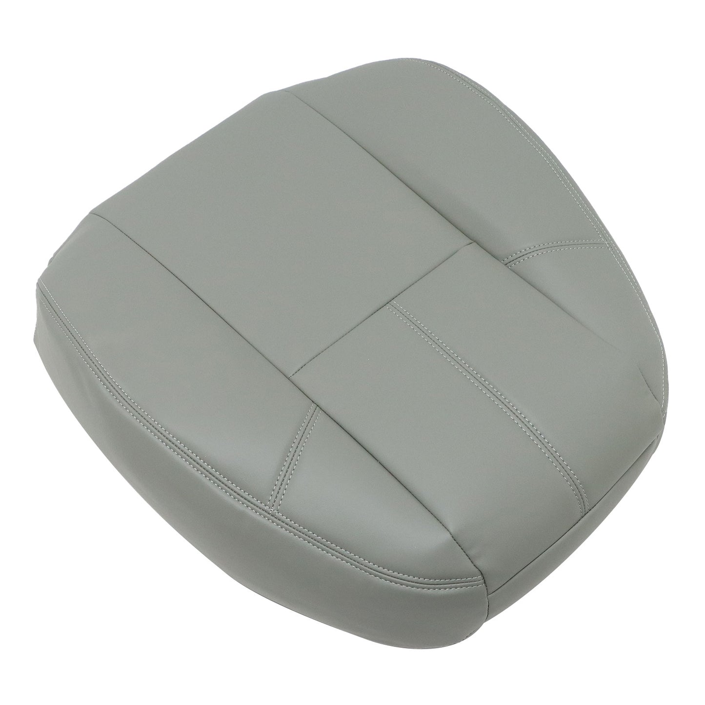 For 2007-2014 Chevy Silverado 1500 2500 3500 WT Driver Top Seat Cover Dark Gray