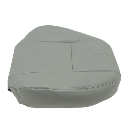 For 2007-2014 Chevy Silverado 1500 2500 3500 WT Driver Top Seat Cover Dark Gray