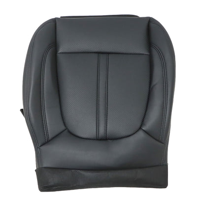 Replace For 2017-2020 Lincoln MKZ Passenger Bottom Perforated Black Seat Cover