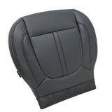 Replace For 2017-2020 Lincoln MKZ Passenger Bottom Perforated Black Seat Cover