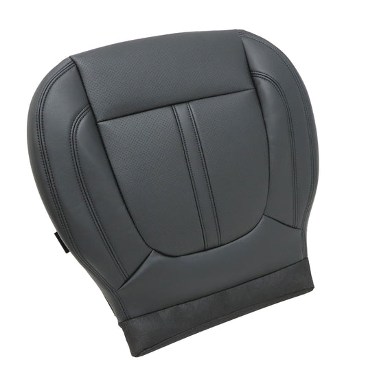 Replace For 2017-2020 Lincoln MKZ Passenger Bottom Perforated Black Seat Cover