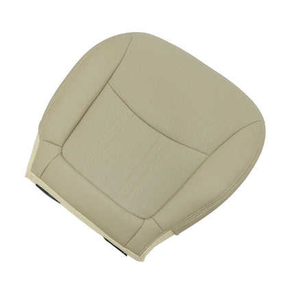 Fits 2014-2015 Kia Sorento Driver Bottom Replacement AC Leather Seat Cover Tan