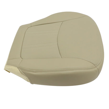 For 2014 2015 Kia Sorento Passenger Bottom Replacement Leather Seat Cover Tan