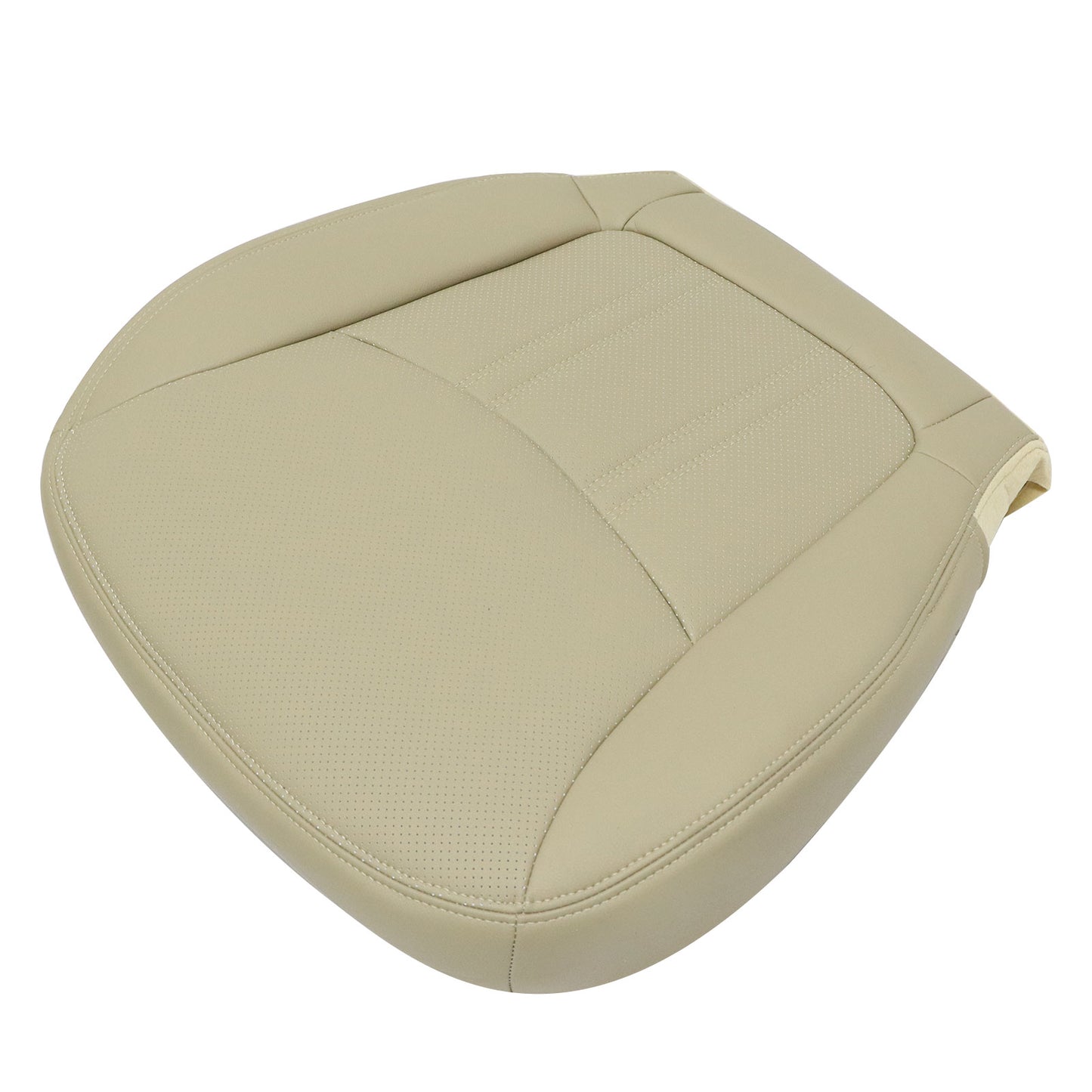 For 2014 2015 Kia Sorento Passenger Bottom Replacement Leather Seat Cover Tan
