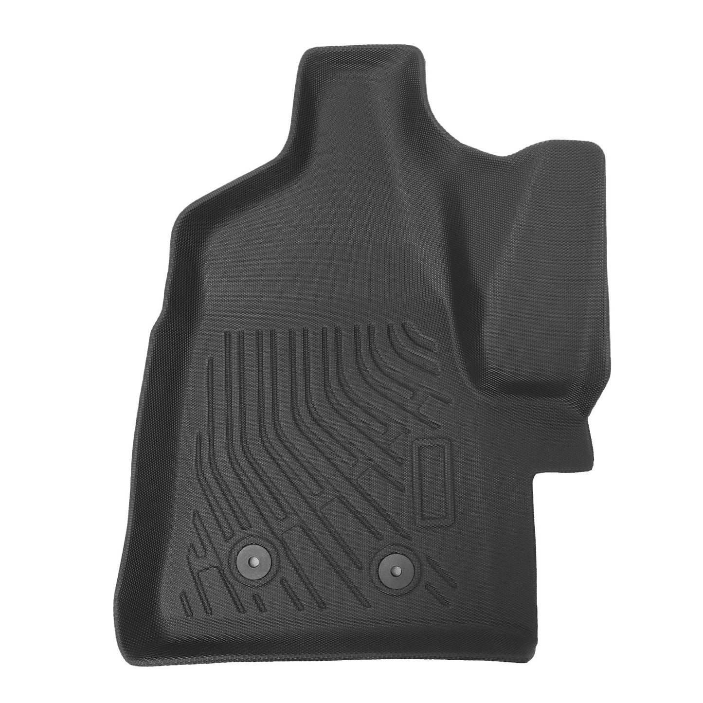 TPE All-Weather Floor Mats Liner Black For 2020-2026 Ford Transit 150/250/350 HD
