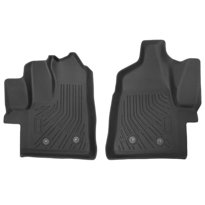 TPE All-Weather Floor Mats Liner Black For 2020-2026 Ford Transit 150/250/350 HD