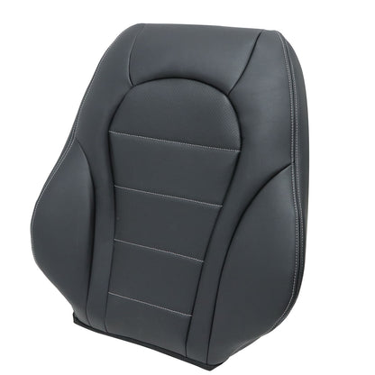 2015-2021 For Mercedes Benz C-Class GLC Driver Top Leather Seat Cover Black