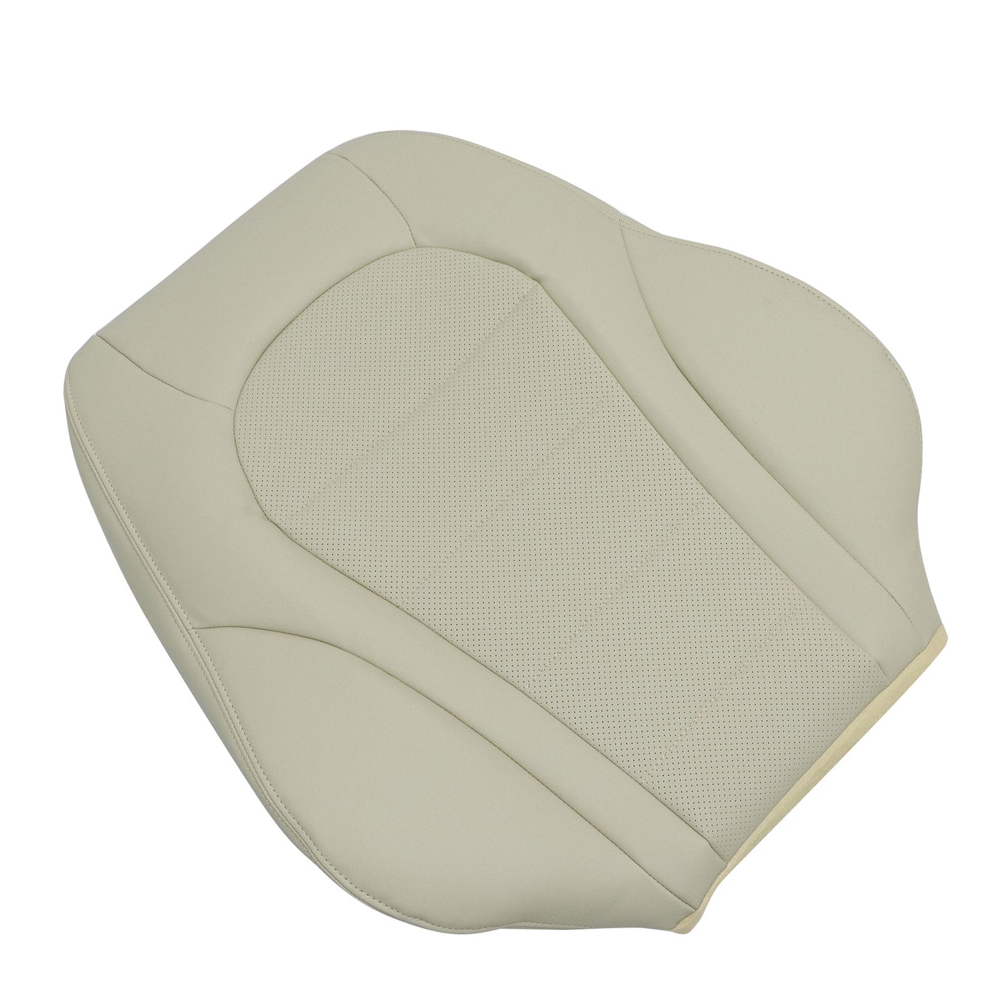 2015-2021 For Mercedes Benz C-Class GLC Driver Top Leather Seat Cover Tan