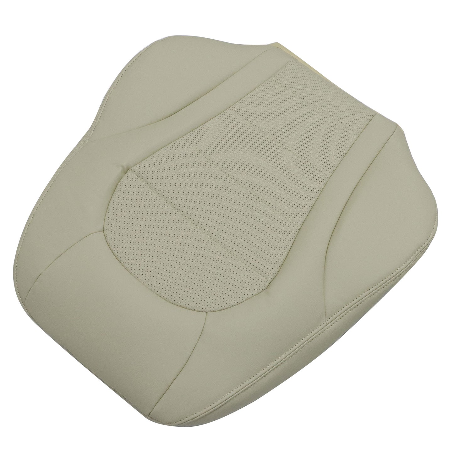 2015-2021 For Mercedes Benz C-Class GLC Driver Top Leather Seat Cover Tan