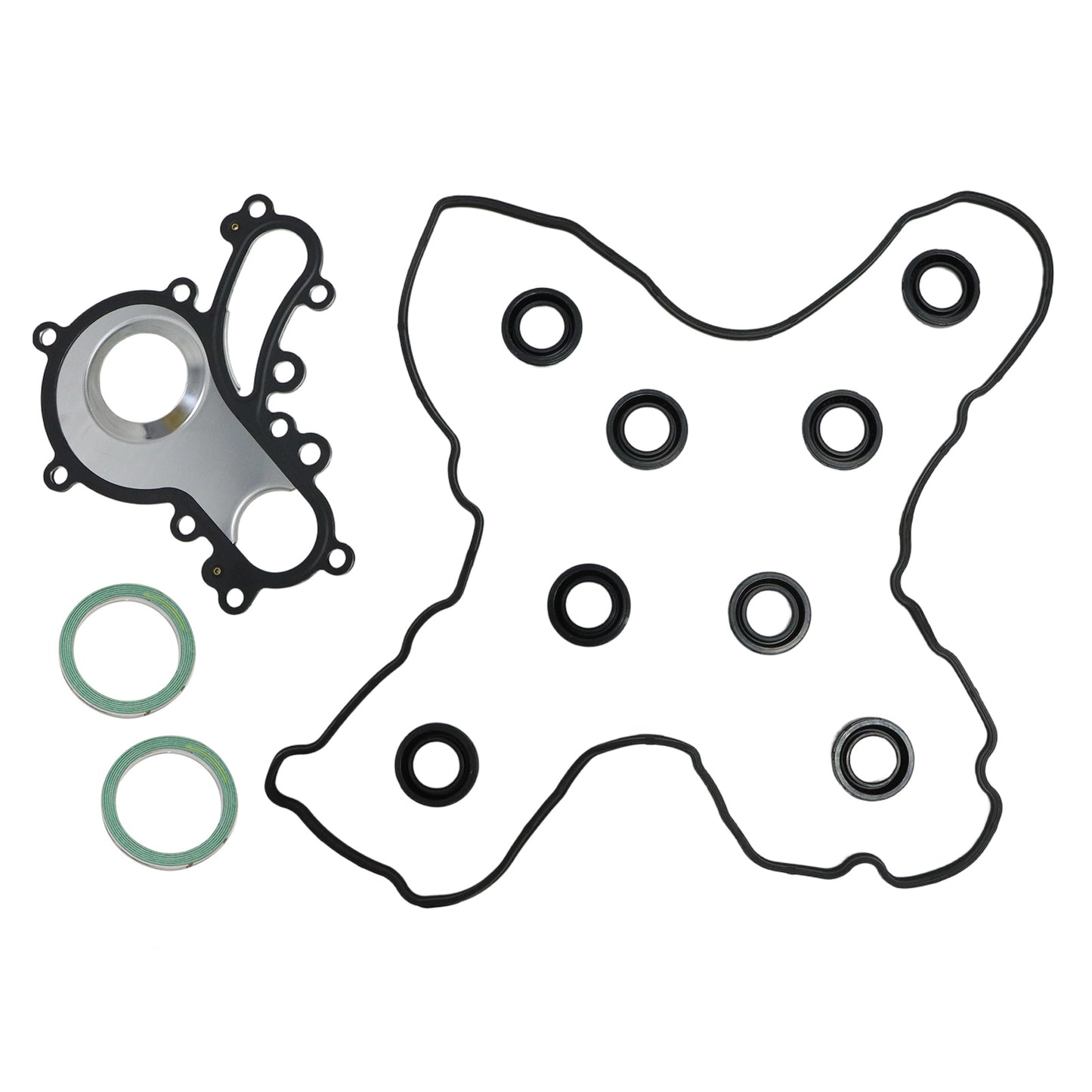 Head Gasket Set Timing Chain Water Pump For 13-17 Toyota Land Cruiser Code 3URFE