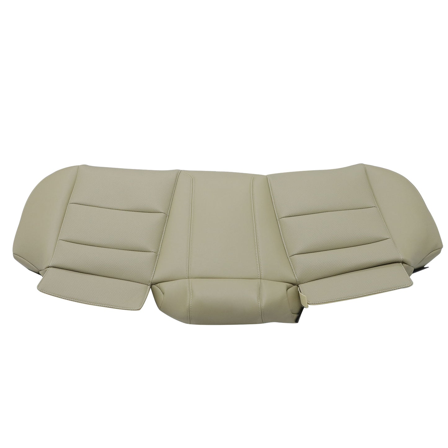 For 2009 to 2014 Acura TL Rear Bench Side Bottom Perforated Leather Seat Cover