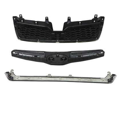 For 2014-2018 Subaru Forester Front Bumper Upper Grille Black Grill