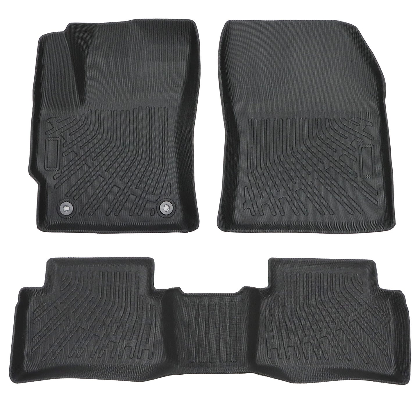 TPE 2-Row Floor Mats Liner Set Waterproof For 2019-2026 Toyota Corolla Hatchback