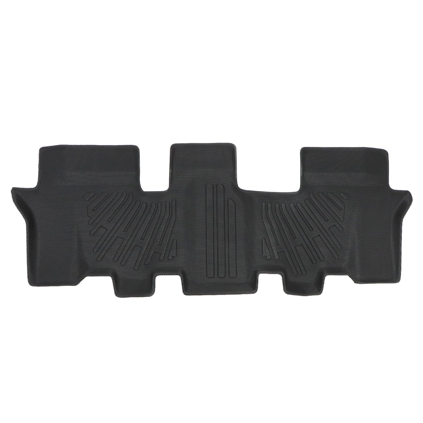TPE 3D Floor Mats Liners Set For 2007-2013 Acura MDX 3 Row All Weather Black