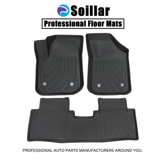 For 2016-2020 Buick Envision 5-Passengers Front+Rear TPE Floor Mats Liners Set
