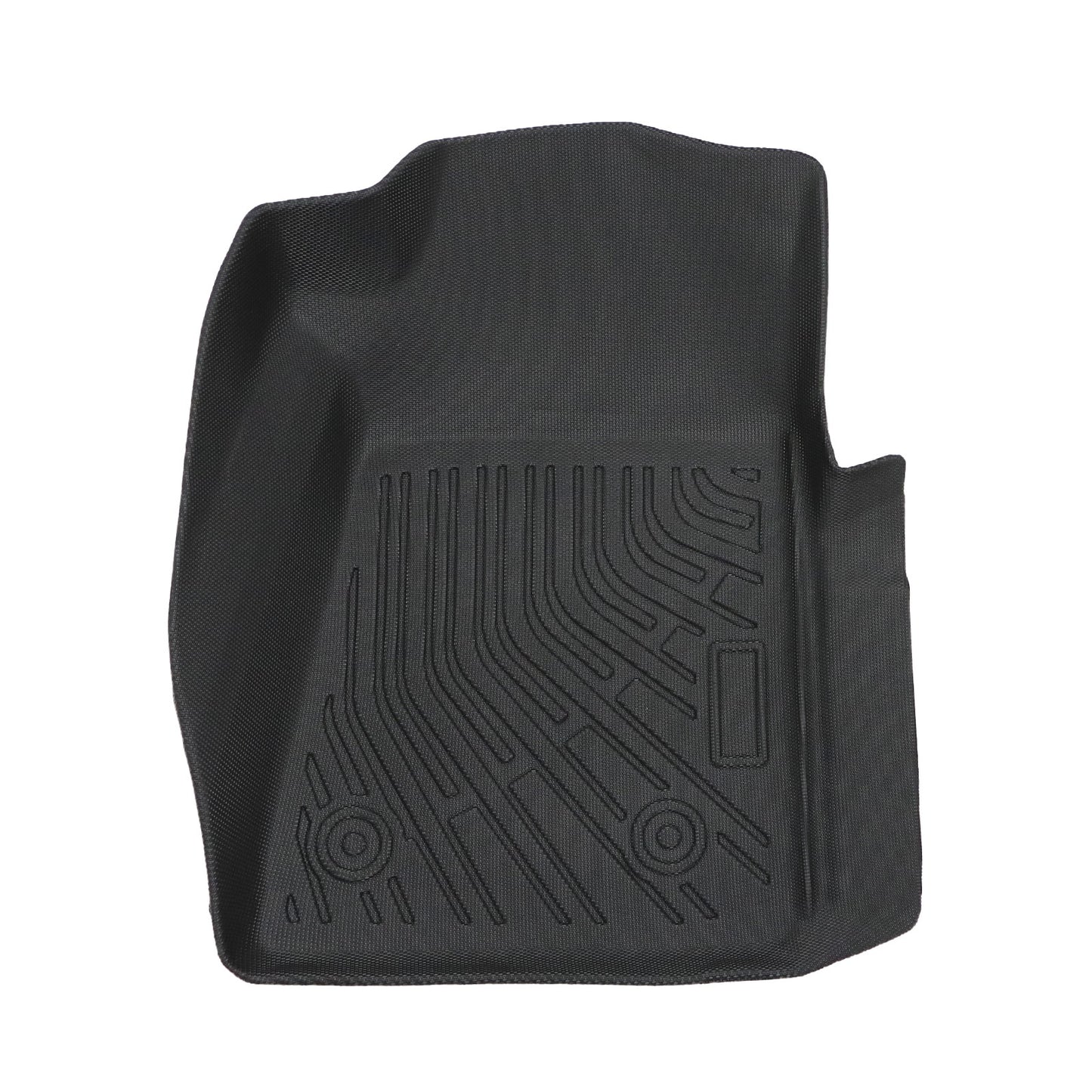 1st Row 3D Floor Mats Liners TPE For 1999-2006 Chevrolet Silverado Regular Cab