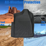 1st Row 3D Floor Mats Liners TPE For 1999-2006 Chevrolet Silverado Regular Cab