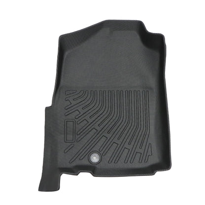 3D Floor Mats Liners TPE For 2002-2009 Dodge Ram 1500 2500 3500 Crew Cab Black