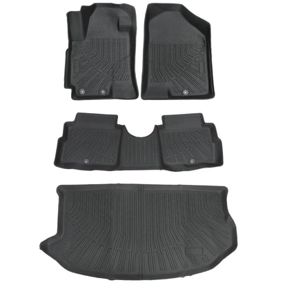 TPE Fits 2010 Kia Soul Floor Mats+Trunk Cargo Liners Full Cover All Weather New