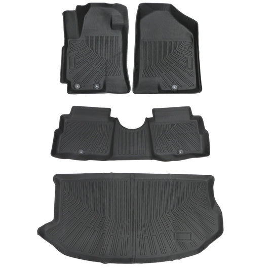 TPE Fits 2010 Kia Soul Floor Mats+Trunk Cargo Liners Full Cover All Weather New