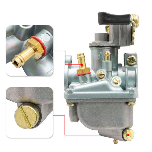 For Suzuki ALT50 1983-1984 JR50 1978-2006 Carburetor Air Fuel Filter Set Replace