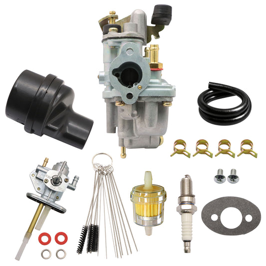 For Suzuki ALT50 1983-1984 JR50 1978-2006 Carburetor Air Fuel Filter Set Replace