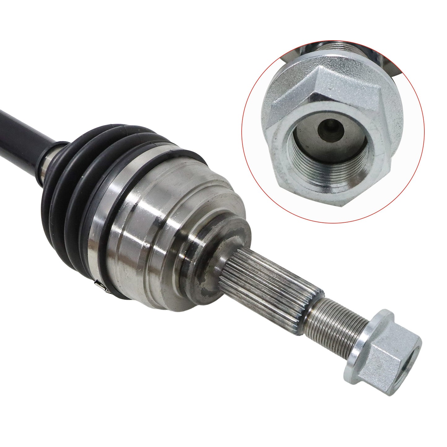 CV Axle Shaft Front Left & Right Set For Nissan Versa Auto Trans 1.8L 2007-2011