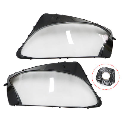 Front Headlamp Lens Cover for 2016-2019 Mercedes Benz W253 GLC300 GLC43 AMG