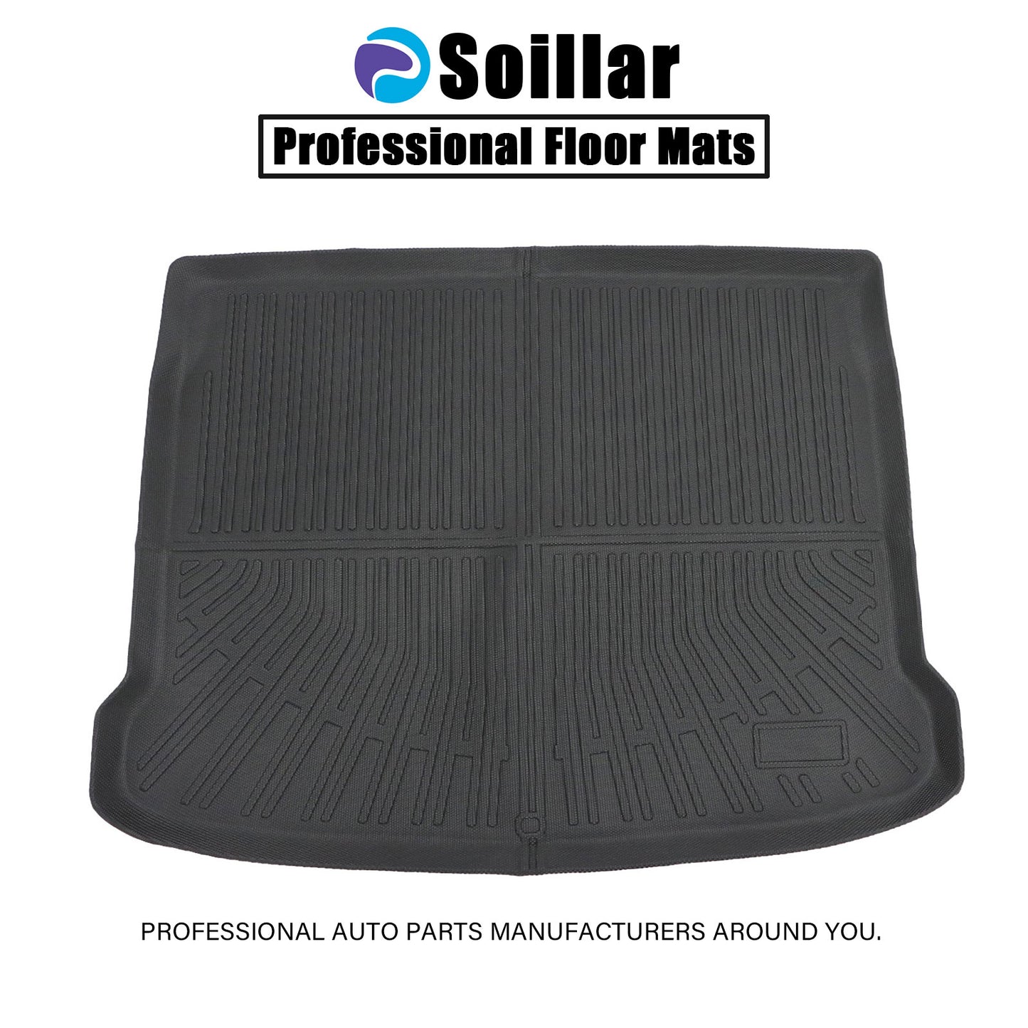 TPE Rear Cargo Trunk Liner Floor Mat For 2019-2025 Mazda 3 Hatchback Waterproof