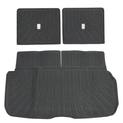 TPE For 2020 2021 Mercedes-Benz GLS-Class X167 Backrest Mats+Trunk Cargo Liners