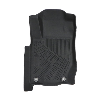 1st+2nd Row Floor Mats Liner TPE For 2005-2018 Mitsubishi L200 Triton Anti-Slip