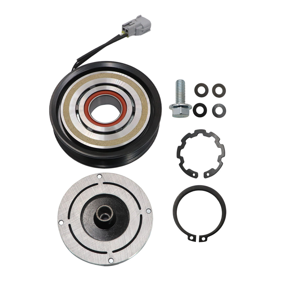 A/C Compressor CLUTCH KIT For 2014-2018 RAM 1500 3.6 Liter 5.7 Liter 68140664AC