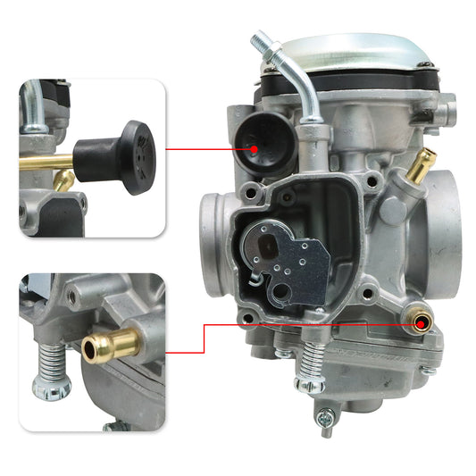 New Fits For 1996-2005 Yamaha Wolverine 350 YFM350FX YFM350 FX 4X4 Carburetor