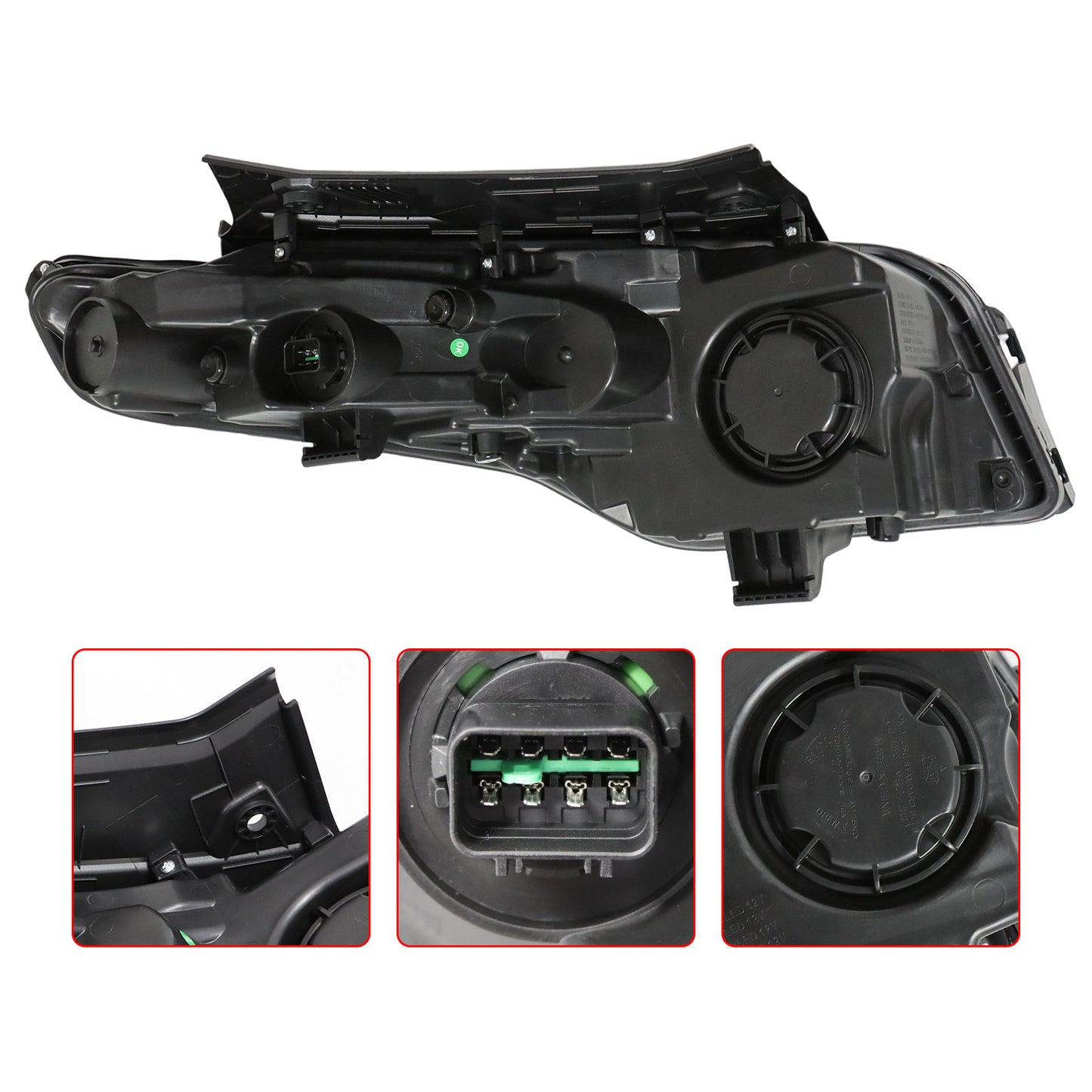 For Hyundai Tucson 2025-2026 LED DRL Daytime Running Light Headlight Left Driver