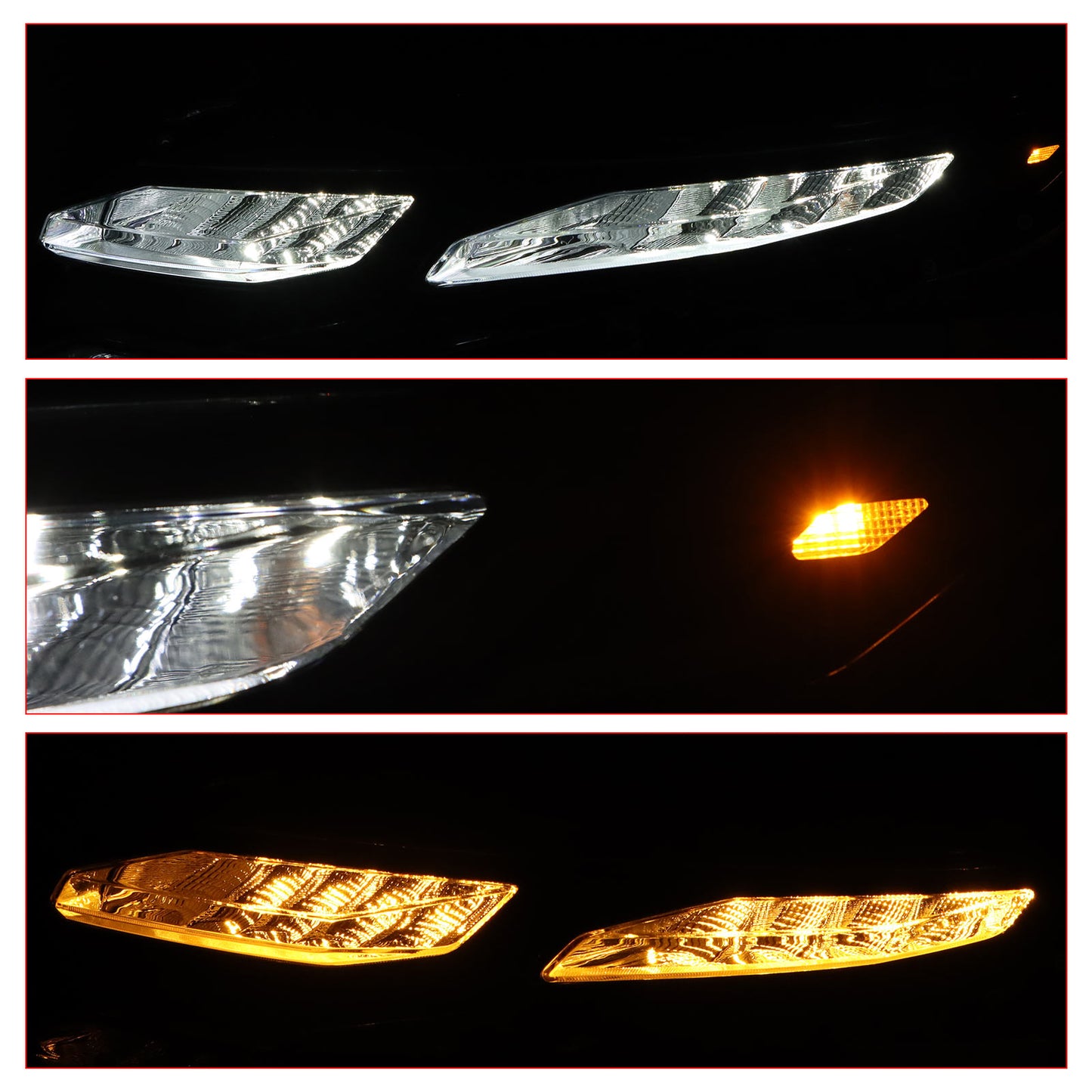 For Hyundai Tucson 2025-2026 LED DRL Daytime Running Light Headlight Left Driver