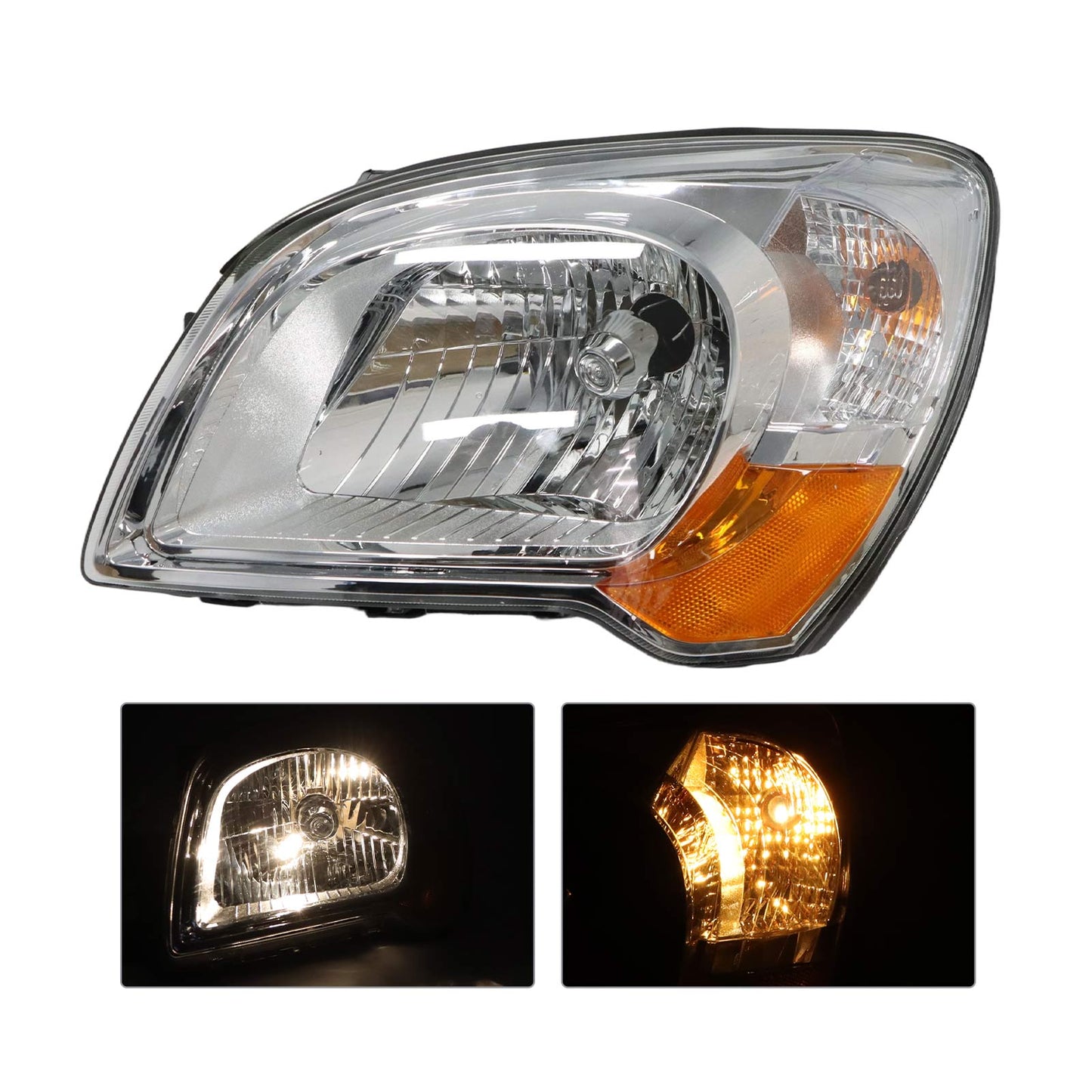 Driver Left Headlight Assembly For 2009-2010 Kia Sportage 921011F531 w/Bulb(s)