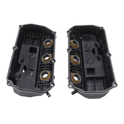 Left + Right Engine Valve Cover w/ Gasket for Mitsubishi Outlander 2007-2009