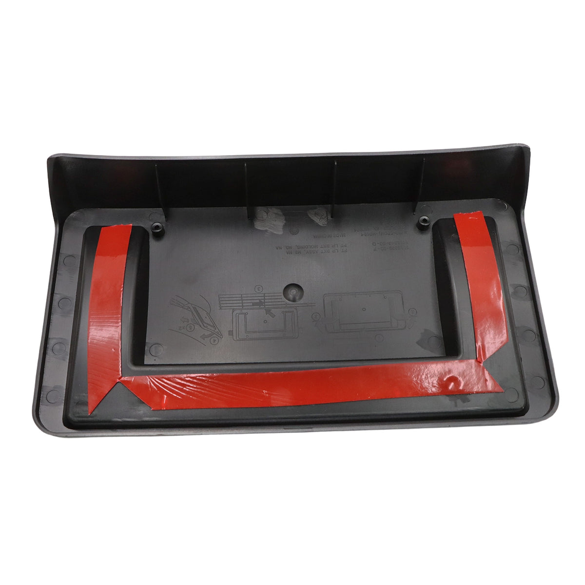 For 2017-2023 Tesla Model 3 Front License Plate Bracket 1096829-00-G Black New